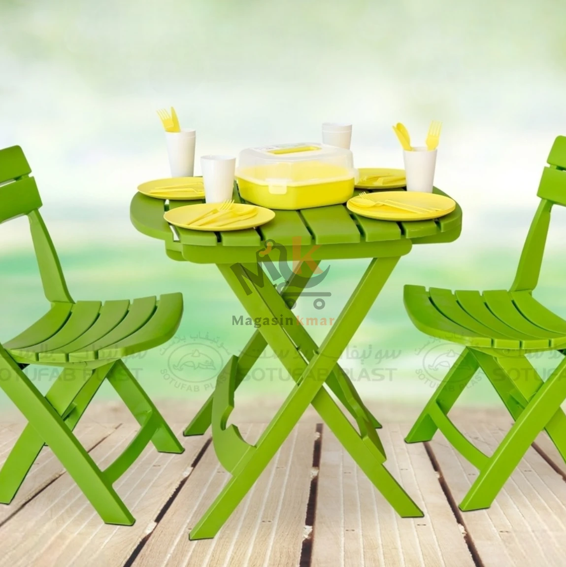 Table pliante rond valentina