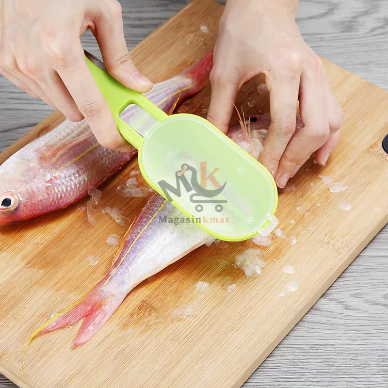 Eplucheur poisson avec mini couteaux
