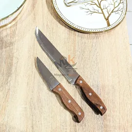 Couteau avec manche en bois_ 33cm