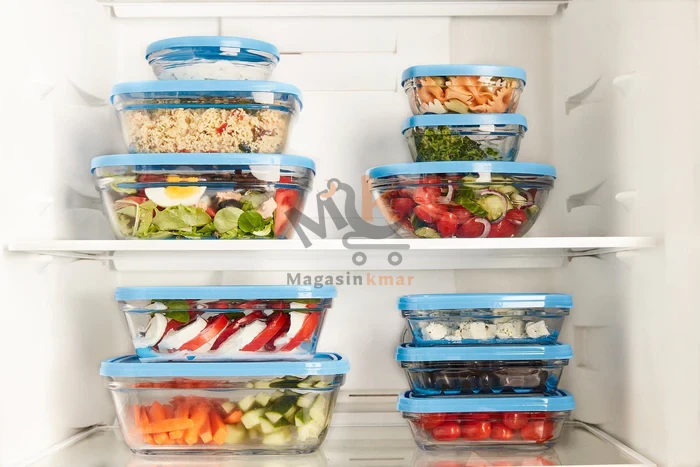 Set 3 boites conservation en verre DURALEX