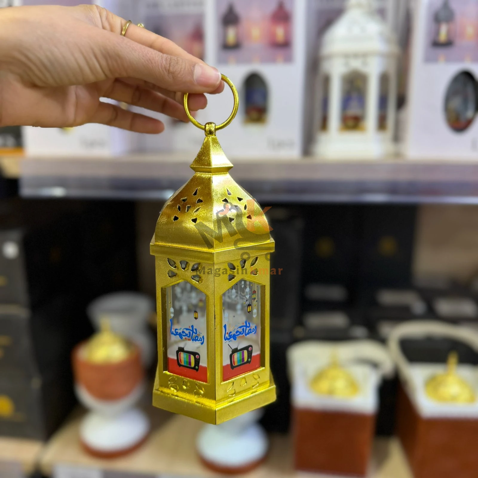 Fanous Ramadan décoratif – 18 cm – Ambiance festive et traditionnelle