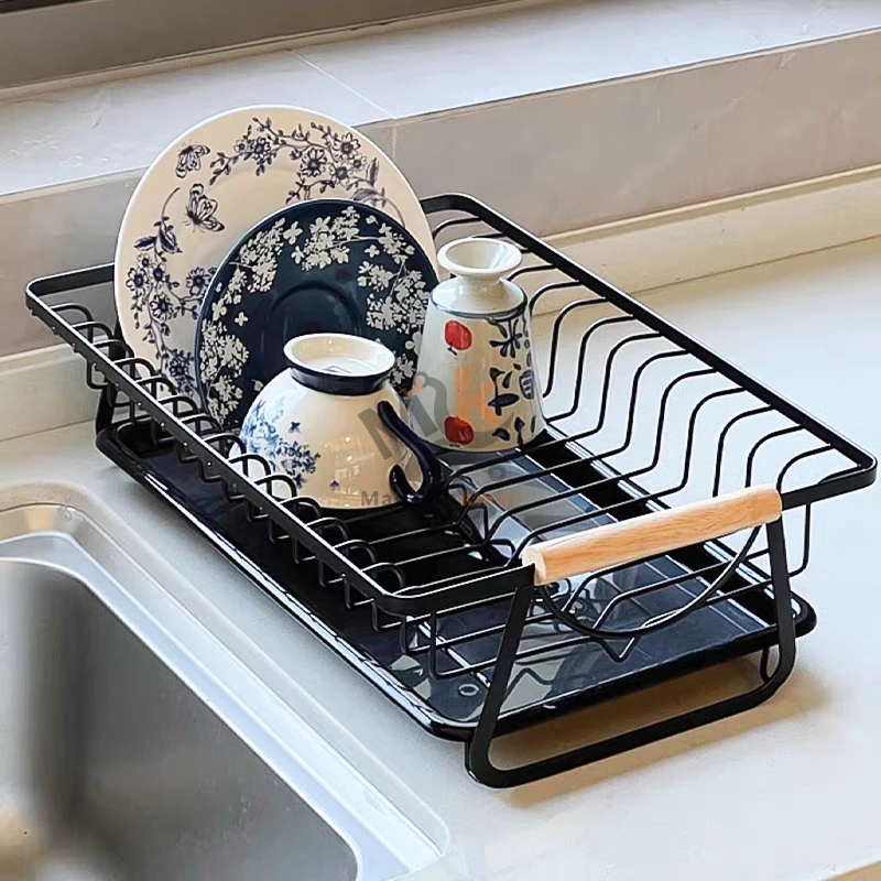 Égouttoir en métal – 37 x 17 x 15 cm – Gain de place