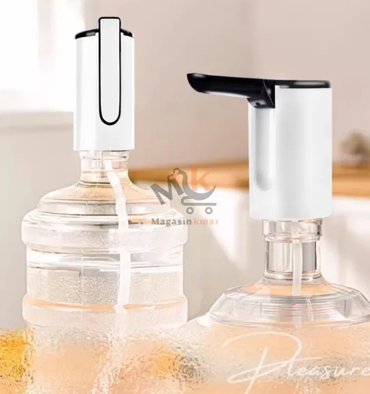 Pompe à eau en plastique avec tube 50 cm – Pratique pour bidon et bouteille