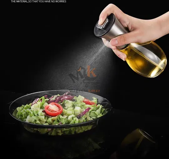 Huilier en verre 200 ml – Bouteille élégante pour huile et vinaigre