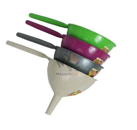 Entonnoir avec manche en plastique