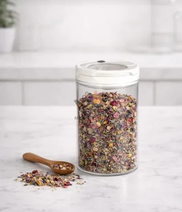 Boîte de rangement alimentaire 1,5 L en plastique – Conteneur pratique