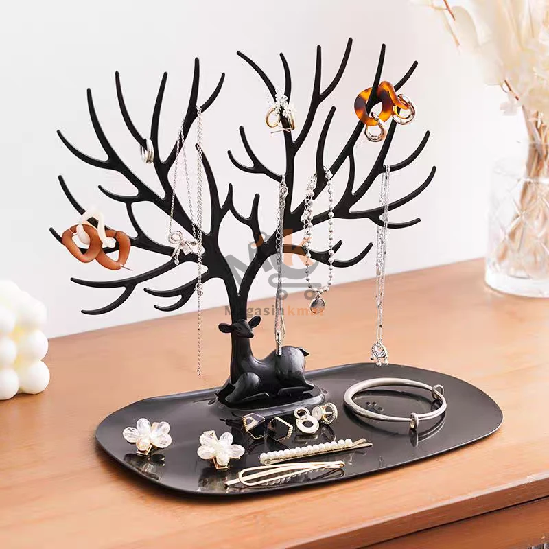 Porte-bijoux en plexi 24 × 14 × 24 cm – Organisateur élégant pour bijoux et accessoires