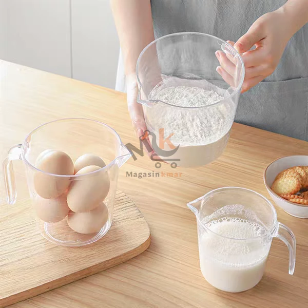 Doseur gradué en plexi 600 ml – Mesure précise pour cuisine et pâtisserie