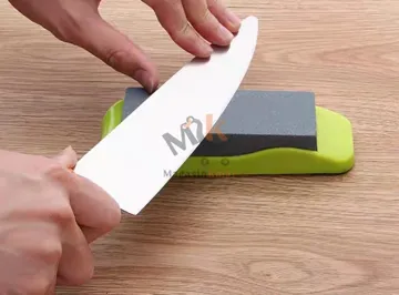 Affûteur de couteaux en plastique 20 × 7 cm – Aiguiseur pratique pour cuisine