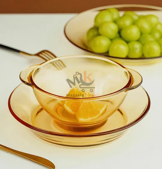 Mini bol a oreilles en verre 13.5 cm