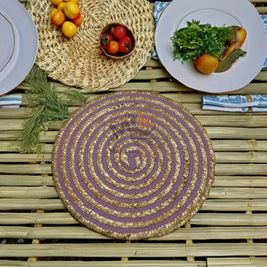 Sous plat rond 38cm en tissue