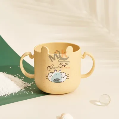 Bol pour enfants en plastique avec 2 manches Bol pour enfants en plastique avec 2 manches